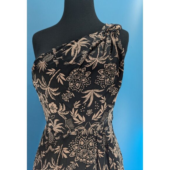 Laundry by Shelli Segal One shoulder NEW midi dress Was $148 - Picture 3 of 11
